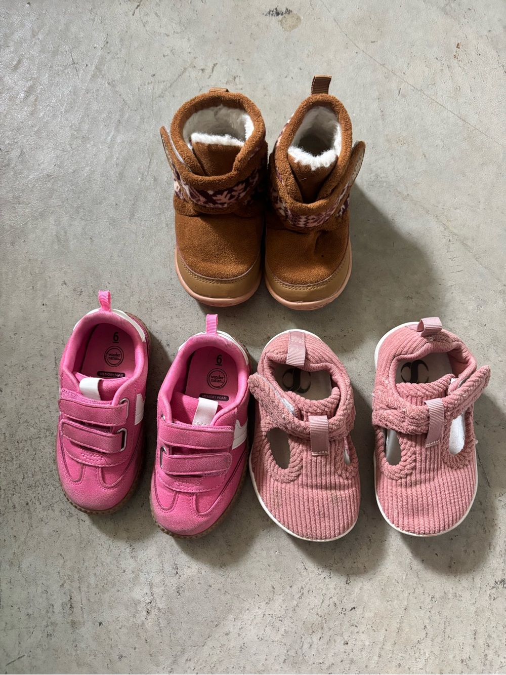 Baby girl Shoe lot